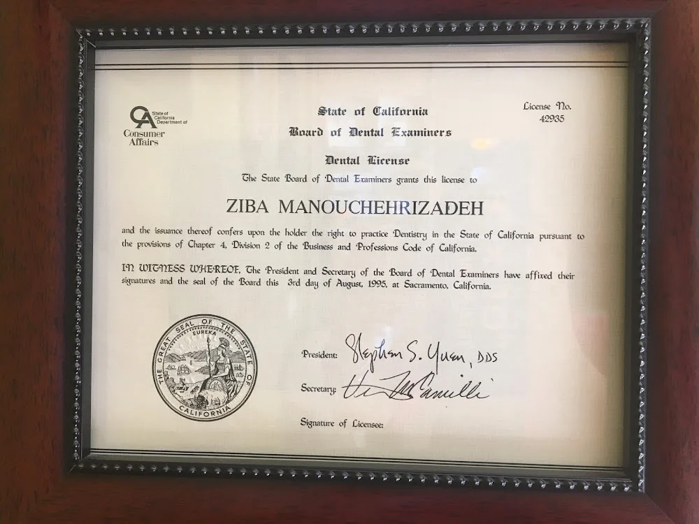 Dr. Ziba Manouchehrizadeh, DDS Picture 1