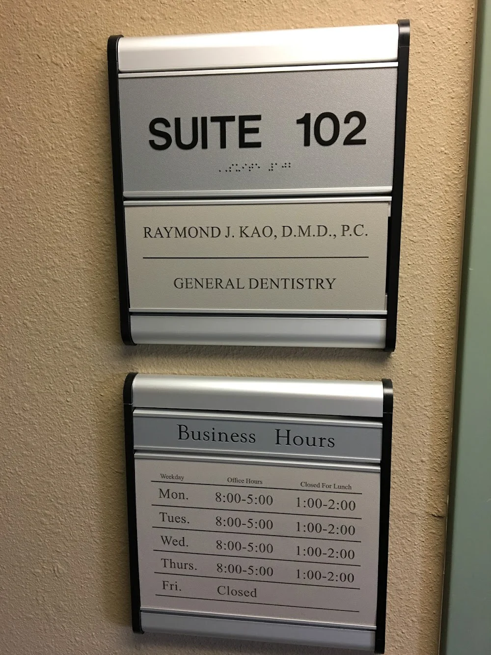 Raymond J. Kao, DMD Picture 1