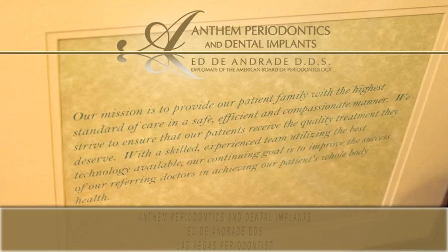Dr Ed DeAndrade : Anthem Periodontics and Dental Implants Picture 5