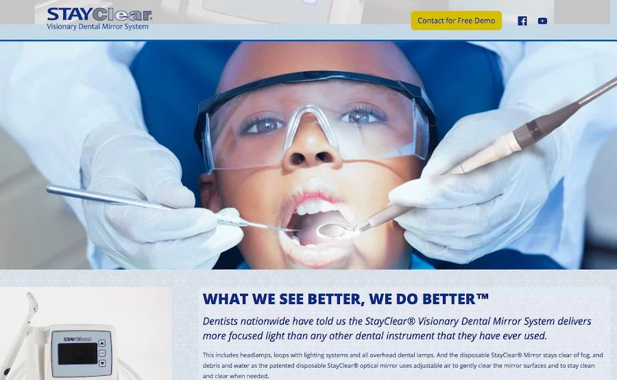 StayClear Dental Mirror System Picture 1