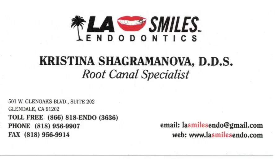L.A. Smiles Endodontics: Kristina Shagramanova DDS Picture 2
