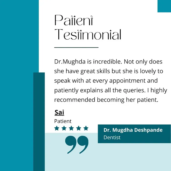 Mugdha's DentCare - Dr Mugdha Deshpande Kapre Picture 10