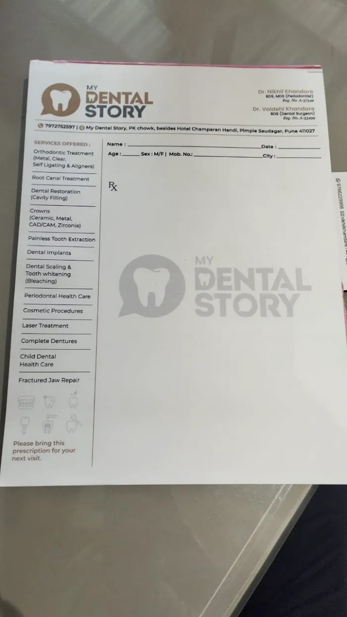 My Dental Story Dental Clinic - Best Dental Clinic for Root Canal Treatment, Dental Implants, Dentist in Pimple Saudagar Picture 8