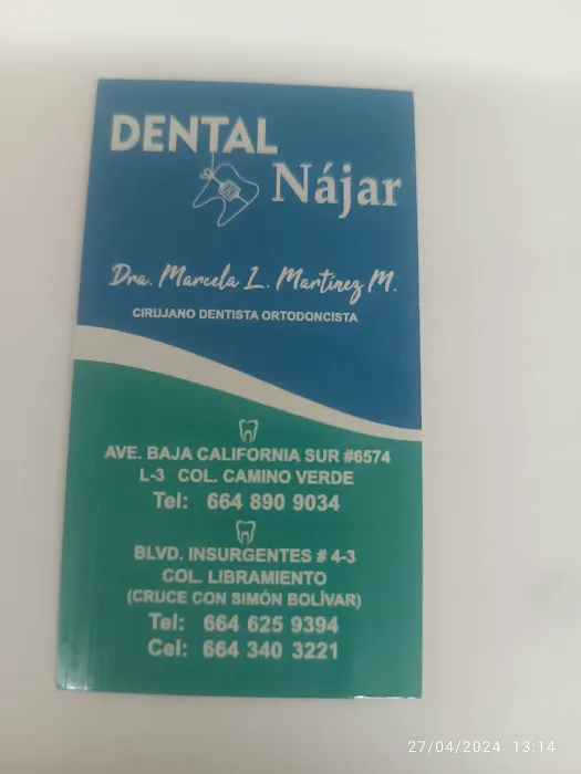 Dentista Dental Nájar . Dra. Marcela Martinez Picture 7