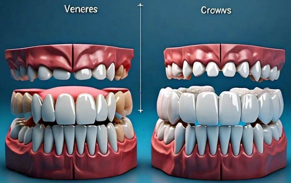 Difference Between Dental Crowns and Veneers: A Complete Guide